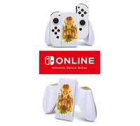 Grip SWITCH - ZELDA - Design Confort - Blanc - Joycon - License Officielle Nintendo