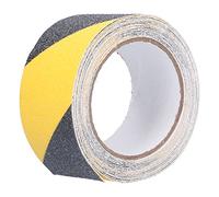 Grip Tape Ruban Adhésif Antidérapant Haute Friction Traction Imperméable Sécurité Antidérapant Forte Adhérence Rubans Adhésifs Abrasifs Pour Marches D'escalier Intérieur Extérieur(Jaune-noir)