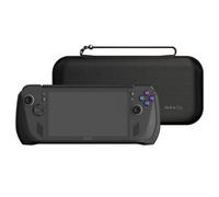 GripCase Ally Bundle pour ROG Ally X SAVAGE RAVEN by Skull & Co. : Coque de protection souple avec poignées texturées, protection complète antichoc/anti-rayures, avec étui de transport, Noir