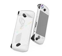 GripCase Ally pour ROG Ally SAVAGE RAVEN by Skull & Co. : Coque de protection souple avec poignées texturées, protection complète, design antichoc, antidérapant et anti-rayures, Transparent givré