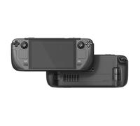 GripCase SD pour Steam Deck et Steam Deck OLED SAVAGE RAVEN by Skull & Co. : Coque de protection souple avec poignées texturées, protection intégrale, antidérapant et anti-rayures, Noir