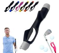 Gripfix Golf Grip Trainer, Golf Training Aid, Golf Club Grip Trainer, Enhance Grip Strength, Help Train Correct Hand Position (E)