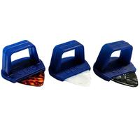 GripGenie Lot de 3 médiators avec boucle et 3 médiators moyens de 0,71 mm | Ne laissez plus jamais tomber votre médiator | En attente de brevet de Epic Accessories
