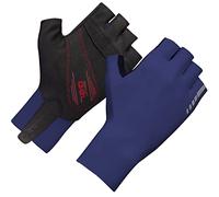 GripGrab Aero TT Aérodynamique Professionnel Cyclisme Race Gants Vélo de Courte Adulte Unisexe, Bleu Marine, L