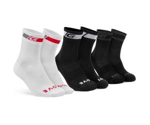 GripGrab - All Seasons Socks Gift Set - Chaussettes vélo Black - 41 - 44