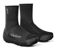 GripGrab Couvre-chaussures Arctic 2 Gravel – Hiver imperméable, doublure polaire – Noir EU 38-39