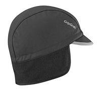 GripGrab Bonnet Thermique Coupe-Vent pour l'hiver avec Visière Chaude en Polaire - Bonnet de Cyclisme - Mixte