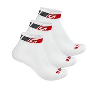 GripGrab Mixte Paires Chaussettes D'été Classiques À Coupe Basse (lot De 3), Blanc - 3 Paires, S EU 38-41 // UK 5-7.5