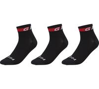 GripGrab Chaussettes Classic Low Cut - pack de 3 noir 44-47