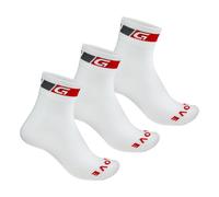GripGrab Chaussettes Classic Regular Cut - 3 Paires blanc
