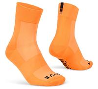 GripGrab Chaussettes Été Légères SL Performance Eyecatching 2 Longueurs Chaussettes de Cyclisme Vélo de Course VTT