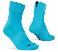 GripGrab Chaussettes Été Légères SL Performance Eyecatching 2 Longueurs Chaussettes de Cyclisme Vélo de Course VTT