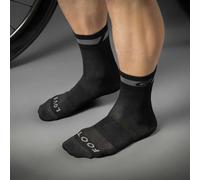 GripGrab Chaussettes Merino Regular Cut – Pack de 3 paires – Noir – EU 44-47