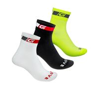 GripGrab Chaussettes Été de Cyclisme Coupe Classic Regular Lot de 1 et 3 Paires de Chaussettes Vélo de Course VTT