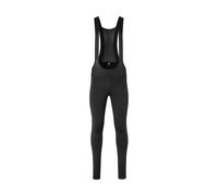 GripGrab Cuissard à bretelles PACR Water-Resistant Bib Tights sans coussinet noir
