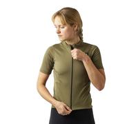 Gripgrab Explr Merinotech Short Sleeve Jersey Vert L Femme Olive Green