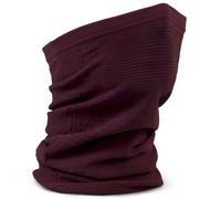 GripGrab - Freedom Warp Knitted Seamless Neck Warmer - Tour de cou Dark Red - Taille unique