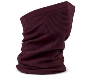 GripGrab - Freedom Warp Knitted Seamless Neck Warmer - Tour de cou Dark Red - Taille unique
