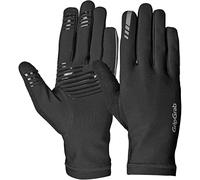 GripGrab Gants Entre-Saisons Insulator 2 Hi-Vis Gants de Vélo Fins Printemps Automne à Longs Doigts