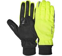 GripGrab Gants Hiver Coupe-Vent Windster 2 Rembourrés Doublés Thermo Touchscreen Gants de Cyclisme, Jaune Fluo