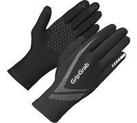 GripGrab Gants ultraléger pour l'été et la Course à Pied, légers, Hauts, Respirants pour Le Trail, Le Marathon, Le Jogging Adulte Unisexe, Noir, XS
