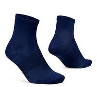 GripGrab Lightweight Airflow Mesh Sommer Radsport Socken Atmungsaktiv 10 Farben 2 Längen High Performance Fahrradsocken Chaussettes de Cyclisme, Bleu Marine-Court, 44-47 Mixte
