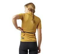 GripGrab - EXPLR Merinotech Short Sleeve Jersey - Maillot vélo femme Mustard Yellow - M