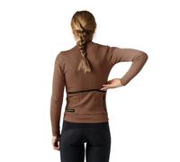 GripGrab - W's EXPLR Merinotech Thermal Long Sleeve Jersey - Maillot vélo femme Brown - S