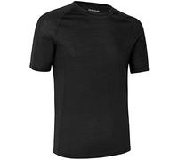 GripGrab Maillot de Corps Merino Polyfibre Shortsleeve Base Layer noir