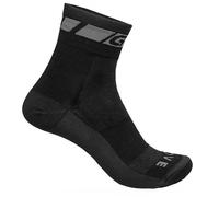 GripGrab Chaussettes de cyclisme Merino Regular Cut Laine mérino hiver Noir 44-47