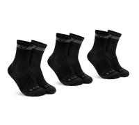 Gripgrab Merino Regular Socks 3 Units Noir EU 44-47 Black