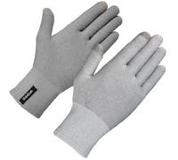 GripGrab - Merino Wool Liner Gloves - Gants vélo Grey - XS/S