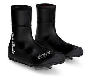GripGrab Mixte Arctic Couvre-Chaussures Course Hiver Doublés De Vélo, Noir, M EU