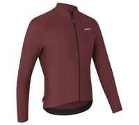 GripGrab - PACR Thermal Long Sleeve Jersey - Maillot de cyclisme - S - dark red