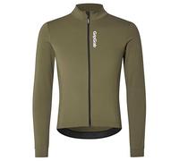 Gripgrab Ride Thermal Long Sleeve Jersey Vert 2XL Homme Olive Green