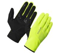 GripGrab Gants de cyclisme Ride 2 Coupe-vent printemps-automne antidérapants rembourrés Jaune L