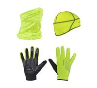 GripGrab Set Hi-Vis Cycling Essentials jaune S
