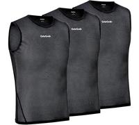 GripGrab sous-Maillot Cyclisme Homme Été Vélo en Mailles Lots de 1 et 3 Maillots Fonctionnels sans Manches Anti-Odeur