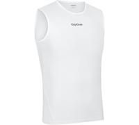 GripGrab Maillot de Corps Ultralight Sleeveless Mesh Base Layer blanc M
