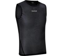 GripGrab - Ultralight Mesh Sleeveless Base Layer - Sous-vêtement technique vélo homme Black - L