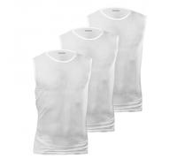 GripGrab - Ultralight Sleeveless Mesh Baselayer 3-Pack - T-shirt technique - S - white
