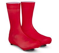 GripGrab Unisexe - Adulte RaceAero TT 2nd Edition Professionnel Vélo de Route Lycra Surchaussures Minces Léger Aero Été Cyclisme Couvre-Chaussures Rouge Taille L (44-47)