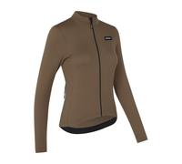 GripGrab - W's EXPLR Merinotech Thermal Long Sleeve Jersey - Maillot vélo femme Brown - M
