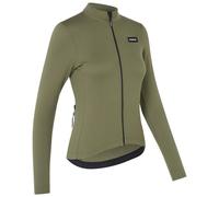 GripGrab - W's EXPLR Merinotech Thermal Long Sleeve Jersey - Maillot vélo femme Olive Green - M