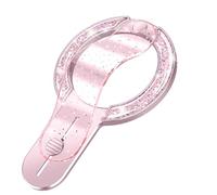 GripMate Poignée Magnétique Pailletée pour MagSafe Téléphone | Anneau Chic et Confortable - Accessoire Mode pour Femmes et Filles - Compatible iPhone 17/16/15/14/13/12 - Rose Scintillant