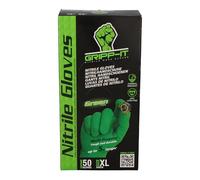 Gripp-It Gants Nitrile - taille XL - Vert - Boîte distributrice de 50 pcs