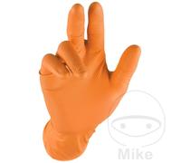 Grippaz QGR-O-L Gants de Travail, Orange, L, pièces de 50