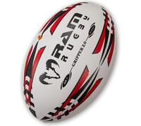 Gripper Pro 2.0 Training Rugbybal - Maat 5 Rood - Nouvelle technologie de valve en vol - Grip 3D