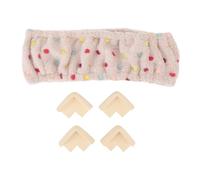 Gripper Strip Frame Cover Haken Rahmenabdeckung Flauschiger Schutzbezug Für Rug Hooking Punch Needle Nähen Handarbeit Aus Flannel Größe 25x25cm Inklusive 4 Eckenschützern (Type 1 Kaki Clair)