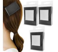 Grippers à cheveux, 3 autocollants à cheveux Set 3, 15x2, 56 pouces sans couture de style simple, accessoires la mode pour les femmes et les filles
